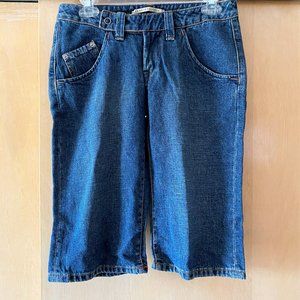 Sz 27 (6) Sergio Valente Dark Blue Long Shorts